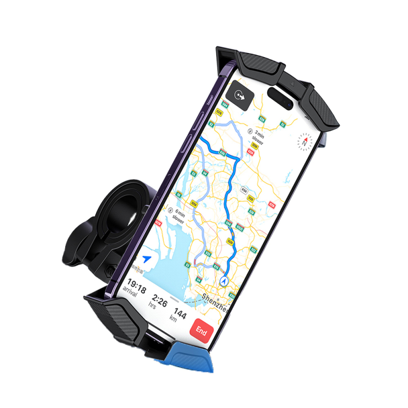 Recci RHO-C33 360° Derece Dönebilen Ayarlanabilir Motosiklet ve Bisiklet Telefon Tutucu - 2