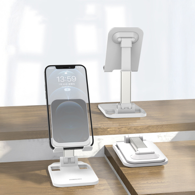 Recci RHO-M10 Adjustable Foldable 90 Degree Rotatable Phone and Tablet Stand - 7