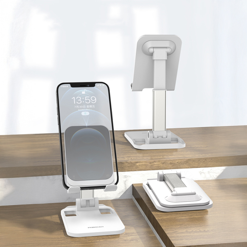 Recci RHO-M10 Ayarlanabilir Katlanabilir 90 Derece Dönebilen Telefon ve Tablet Standı - 7