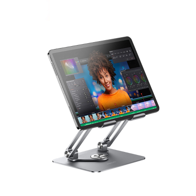 Recci RHO-M23 Adjustable Foldable 360 ​​Degree Rotating Tablet Stand - 3