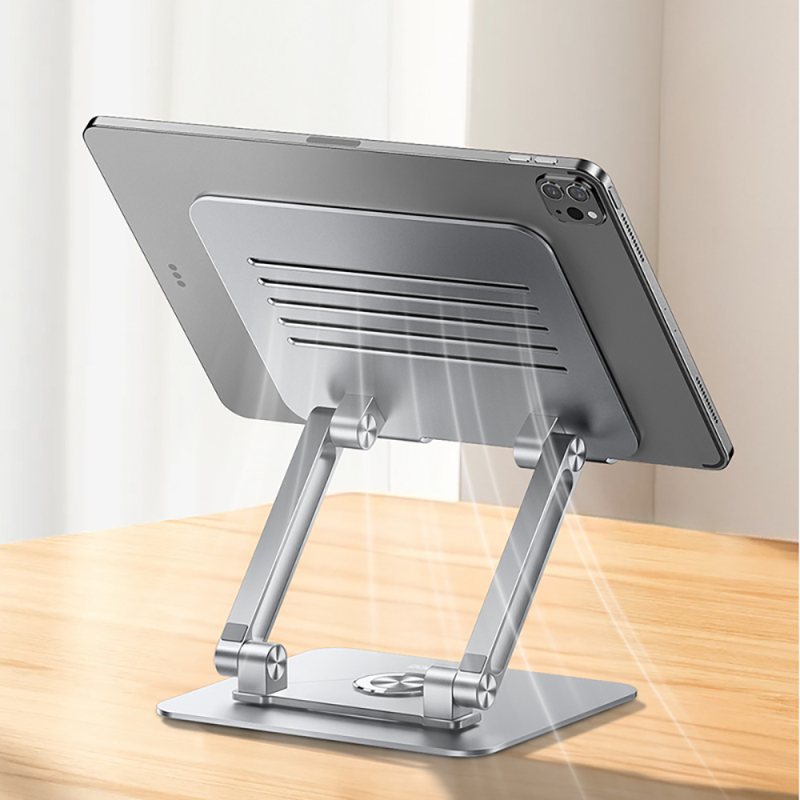 Recci RHO-M23 Adjustable Foldable 360 ​​Degree Rotating Tablet Stand - 11