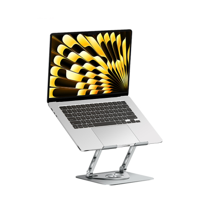 Recci RHO-M25 360 Derece Dönebilen Katlanabilir Laptop Standı - 4