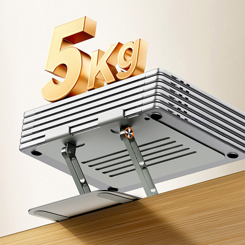 Recci RHO-M25 360 Derece Dönebilen Katlanabilir Laptop Standı - 10