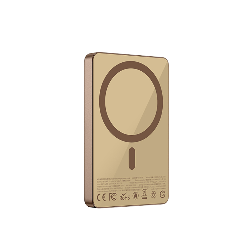 Recci RP35 PD 20W Led Göstergeli Hızlı Şarj Özellikli Wireless Powerbank 15W 10000mAh - 5