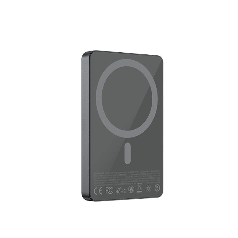 Recci RP35 PD 20W Led Göstergeli Hızlı Şarj Özellikli Wireless Powerbank 15W 10000mAh - 11