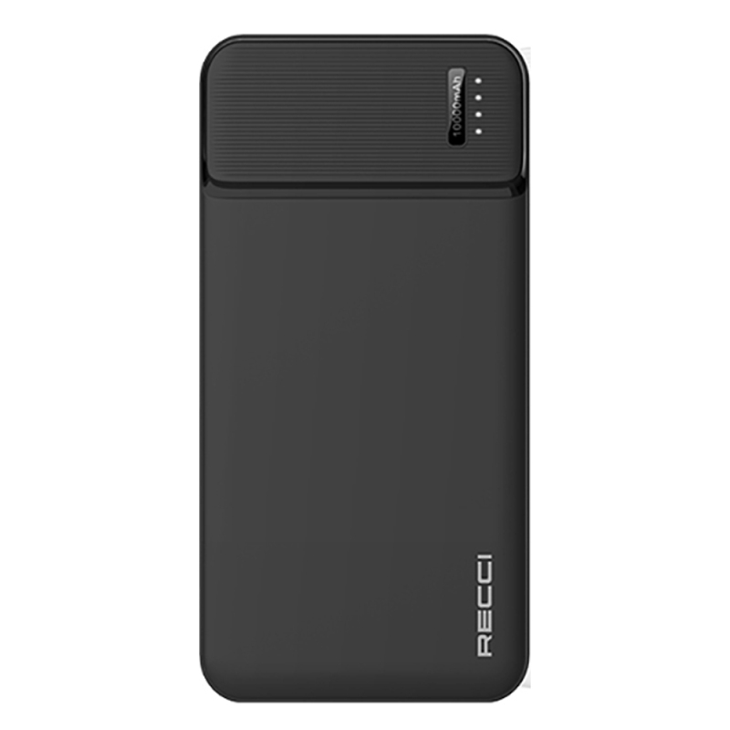 Recci RPB-N16C Ultra İnce Hızlı Şarj Özellikli Led Işık Göstergeli Powerbank 10000mAh - 3