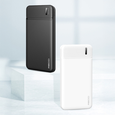 Recci RPB-N16C Ultra İnce Hızlı Şarj Özellikli Led Işık Göstergeli Wireless Powerbank 10000mAh - 11