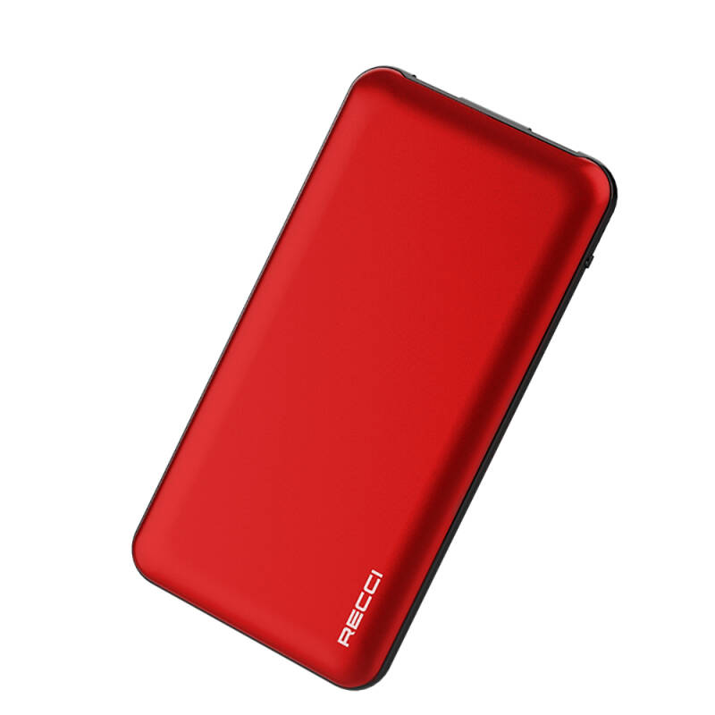 Recci RPB-P05 Greeny Serisi LED Işık Göstergeli Hızlı Şarj Özellikli Taşınabilir Powerbank 22.5W 10000mAh - 8