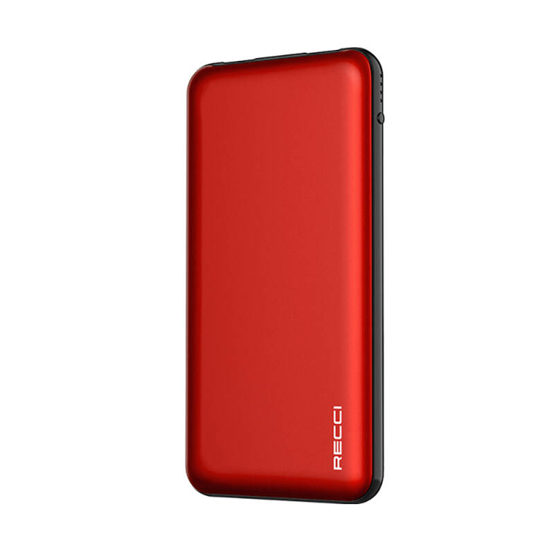 Recci RPB-P05 Greeny Serisi LED Işık Göstergeli Hızlı Şarj Özellikli Taşınabilir Powerbank 22.5W 10000mAh - 7