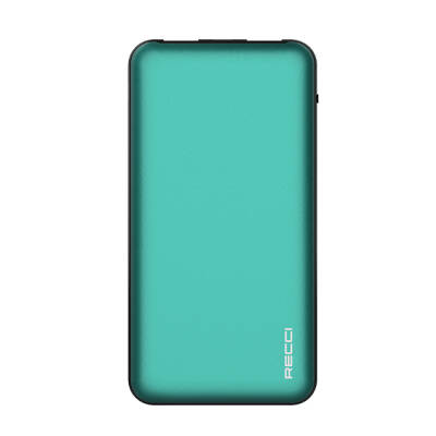Recci RPB-P05 Greeny Serisi LED Işık Göstergeli Hızlı Şarj Özellikli Taşınabilir Powerbank 22.5W 10000mAh - 10