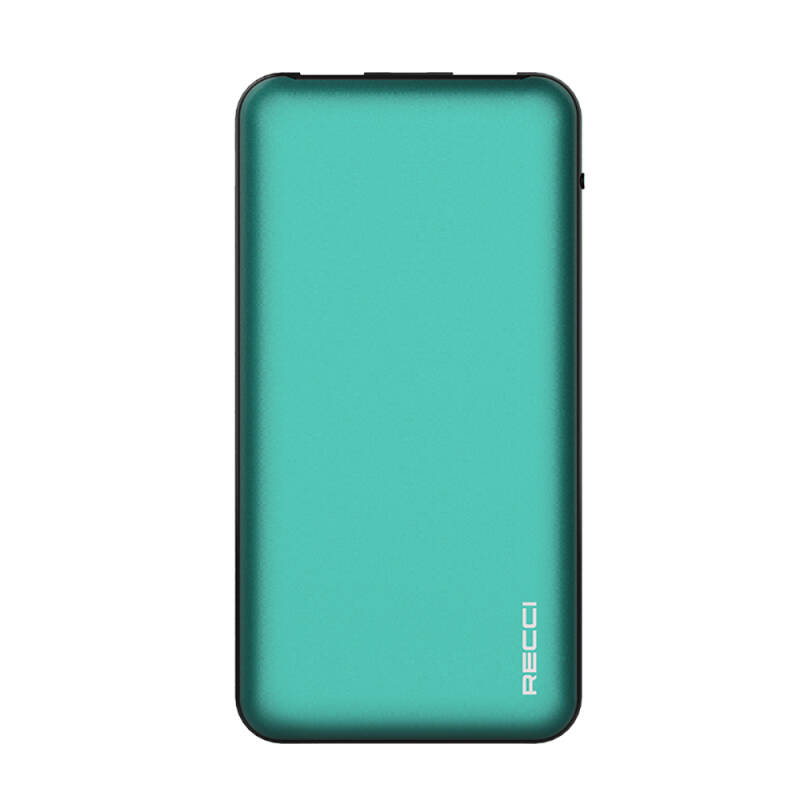 Recci RPB-P05 Greeny Serisi LED Işık Göstergeli Hızlı Şarj Özellikli Taşınabilir Powerbank 22.5W 10000mAh - 10