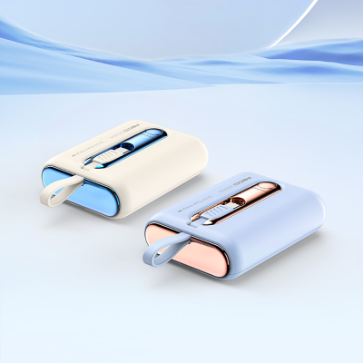 Recci RPB-P12C PD 20W Askı İpli Hızlı Şarj Özellikli Type-C Kablolu Powerbank 22.5W 10.000mAh - 14