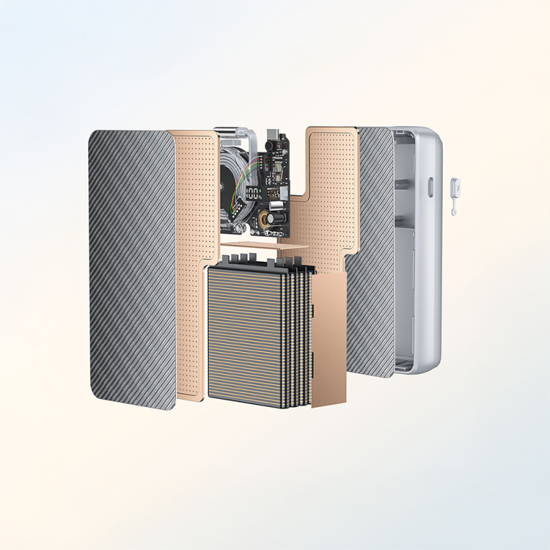 Recci RPB-P58 PD Fast Charging Type-C Wired Power Bank 22.5W 10,000mAh - 11