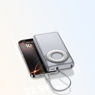 Recci RPB-P58 PD Hızlı Şarj Özellikli Type-C Kablolu Powerbank 22.5W 10.000mAh - 4