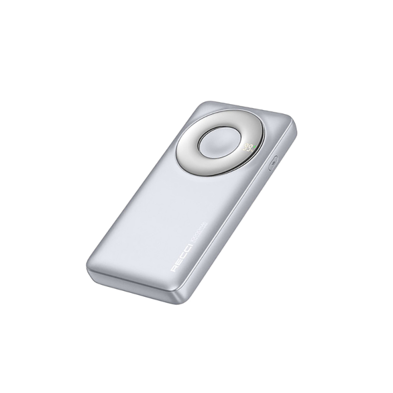 Recci RPB-P58 PD Hızlı Şarj Özellikli Type-C Kablolu Powerbank 22.5W 10.000mAh - 2