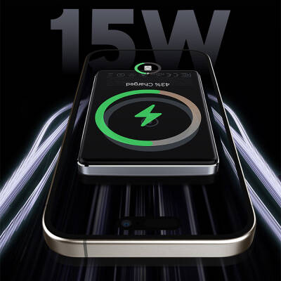 Recci RPB-W20 Portable Wireless Charging and PD Fast Charging Powerbank 15W 4900mAh - 7