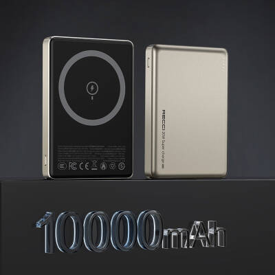 Recci RPB-W26 Armor Series Ultra Thin PD 20W Fast Charging Wireless Powerbank 15W 10000mAh - 3