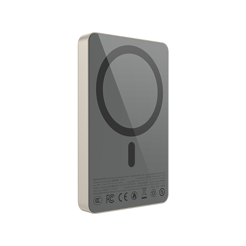 Recci RPB-W36 Ultra İnce PD 20W Hızlı Şarj Özellikli Wireless Powerbank 15W 10000mAh - 3