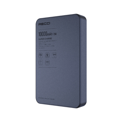 Recci RPB-W36 Ultra İnce PD 20W Hızlı Şarj Özellikli Wireless Powerbank 15W 10000mAh - 5