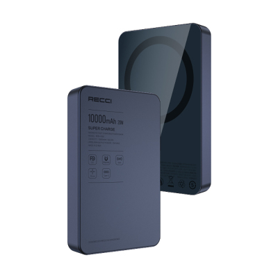 Recci RPB-W36 Ultra Slim PD 20W Fast Charging Wireless Powerbank 15W 10000mAh - 15