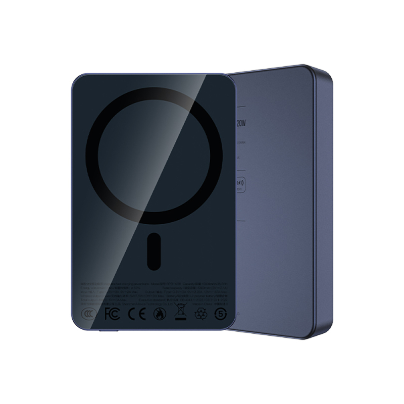 Recci RPB-W36 Ultra Slim PD 20W Fast Charging Wireless Powerbank 15W 10000mAh - 17