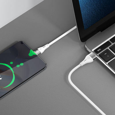 Recci RS11C Swift Series USB-A to Type-C 3A Fast Charging Data and Charging Cable 1M - 3