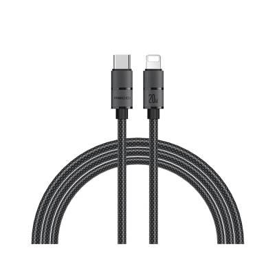 Recci RS12CL Warrior Series 20W Fast Charging Type-C To Lightning PD Cable 2M - 5