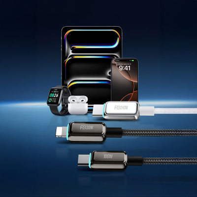 Recci RS42CL Lamp Display Serisi Type-C to Lightning PD 30W Hızlı Şarj Özellikli Data ve Şarj Kablosu 1.5M - 9