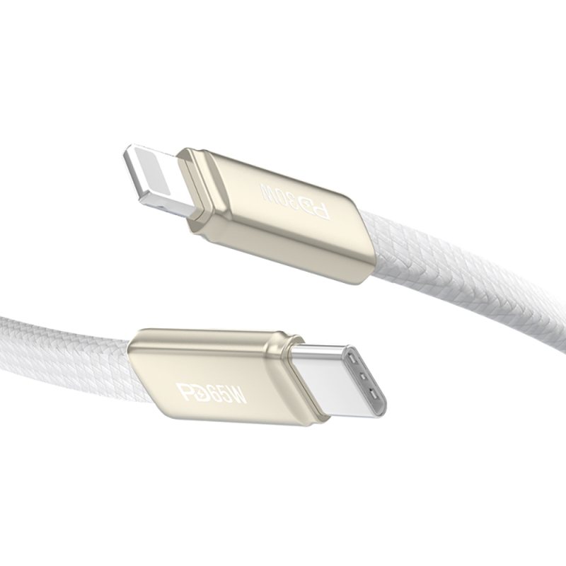 Recci RS55CC Type-C to Type-C PD Fast Charging Data and Charging Cable 65W 1M - 6