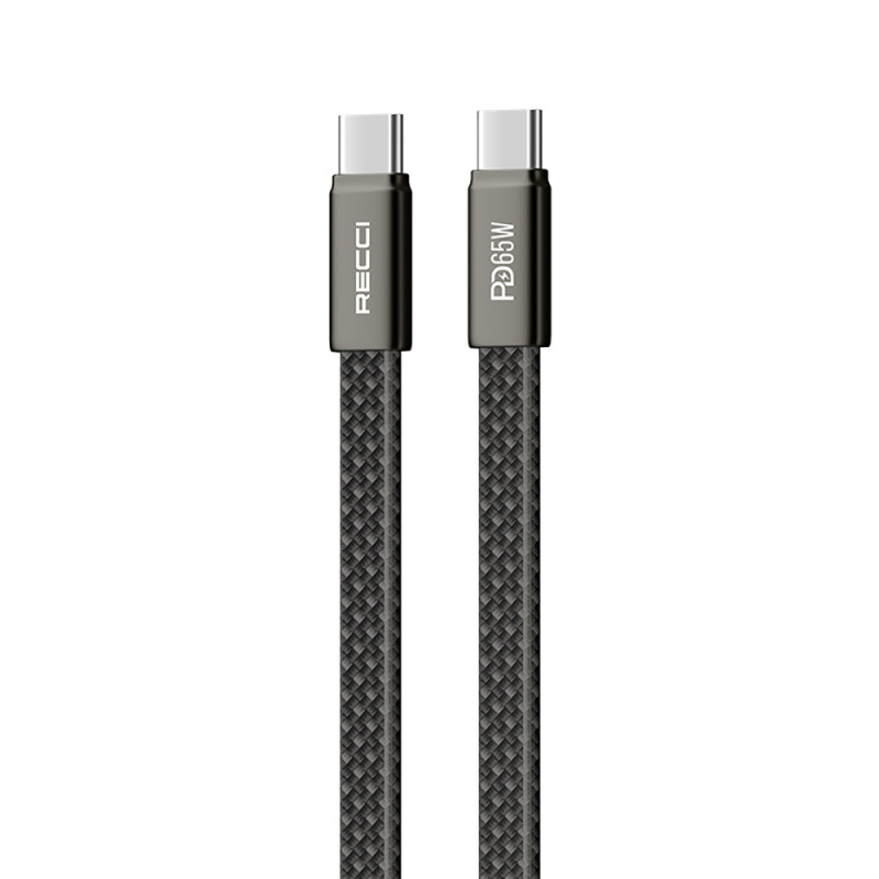 Recci RS55CC Type-C to Type-C PD Fast Charging Data and Charging Cable 65W 1M - 15
