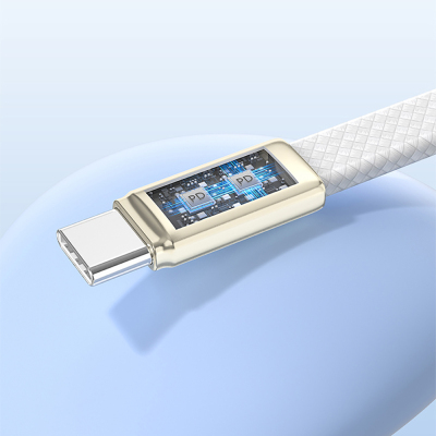 Recci RS55CL Type-C to Lightning PD Hızlı Şarj Özellikli Data ve Şarj Kablosu 30W 1M - 12