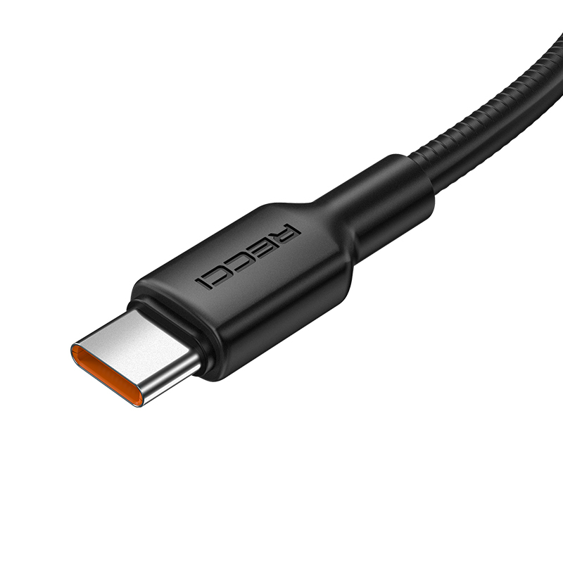 Recci RS56CC Type-C to Type-C PD Hızlı Şarj Özellikli Data ve Şarj Kablosu 100W 1.2M - 7