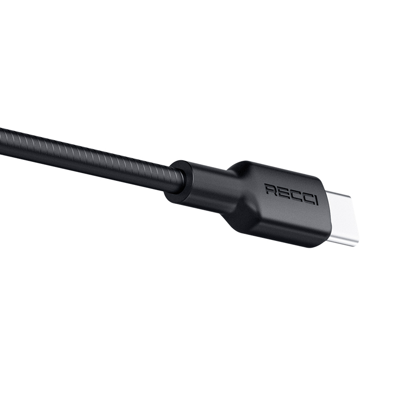 Recci RS56CC Type-C to Type-C PD Hızlı Şarj Özellikli Data ve Şarj Kablosu 100W 1.2M - 9