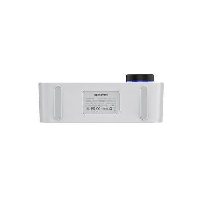 Recci RSK-W11 FM/TF Çift Alarmlı Dijital Saatli Wireless Bluetooth 5.0 Speaker Hoparlör 3W 1200mAh - 5