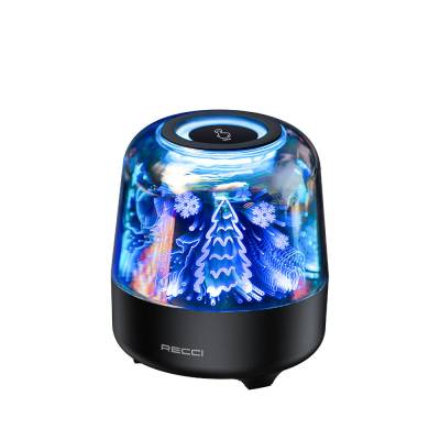 Recci RSK-W20 Magic Forest Series TF/AUX/USB Hi-Fi RGB Lighted Wireless Bluetooth 5.0 Speaker 1200mAh - 2