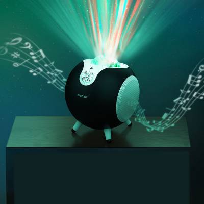 Recci RSK-W22 Starry Sky Series Hi-Fi Aurora Lamp Wireless Bluetooth 5.2 Speaker 10W - 9