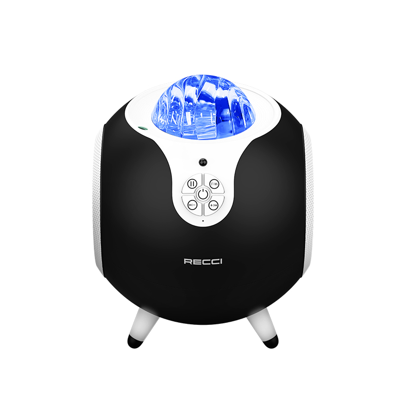 Recci RSK-W22 Starry Sky Series Hi-Fi Aurora Lamp Wireless Bluetooth 5.2 Speaker 10W - 3