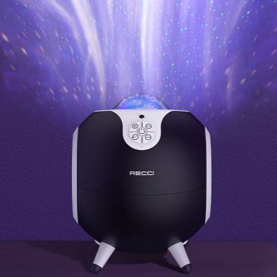 Recci RSK-W22 Starry Sky Serisi Hi-Fi Aurora Lambalı Wireless Bluetooth 5.2 Speaker Hoparlör 10W - 6