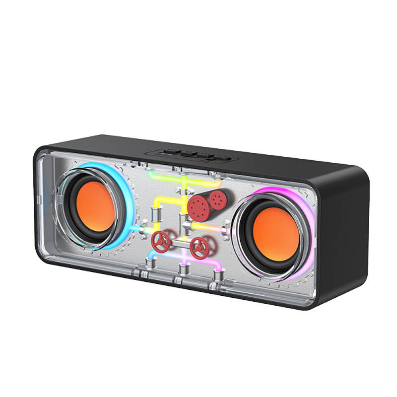 Recci RSK-W38 Space Station Series RGB LED Lighted Bluetooth Speaker - 11
