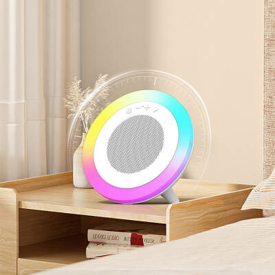 Recci RSK-W42 Moonlight Series RGB Lighted Wireless Bluetooth v5.3 Speaker - 11