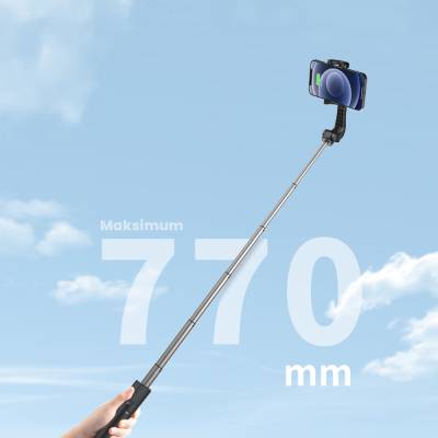 ​Recci RSS-W02 Bluetooth 5.0 with Remote Control Multifunctional Selfie Stick - 7