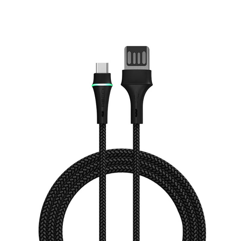 Recci RTC-N19C Genbu Series USB-A to Type-C 3A Fast Charging Charging and Data Cable 1M - 2