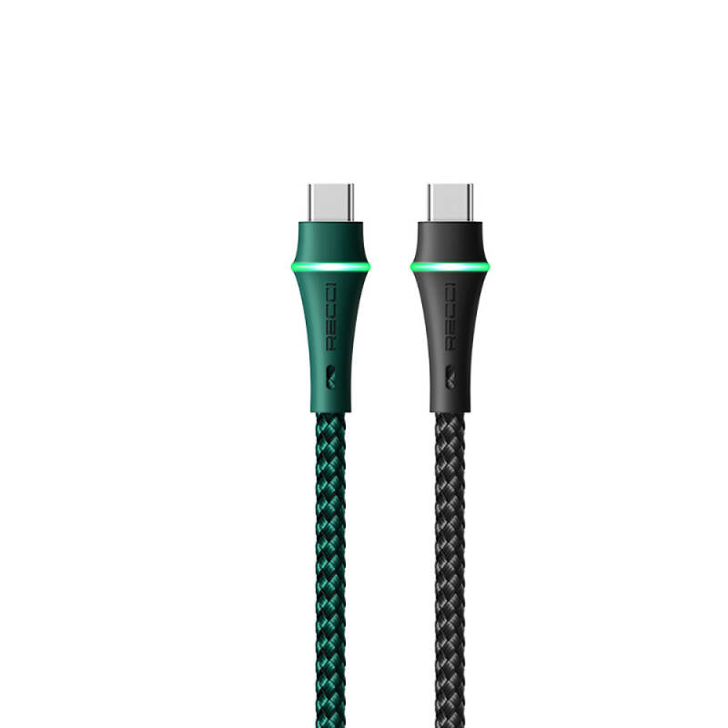 Recci RTC-N19C Genbu Series USB-A to Type-C 3A Fast Charging Charging and Data Cable 1M - 4