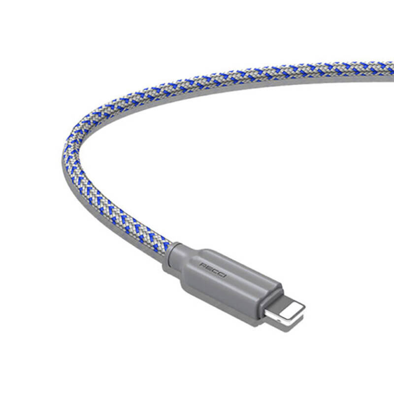 Recci RTC-N23L 2.4A Hızlı Şarj Özellikli Lightning to USB-A Kablo 1M - 2