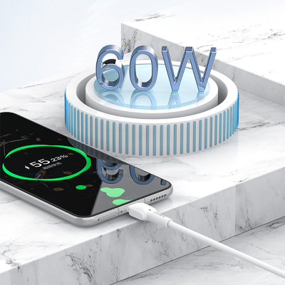 Recci RTC-N26CC Type-C to Type-C PD Fast Charging Data and Charging Cable 60W 1M - 5