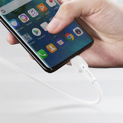 Recci RTC-N26L USB-A to Lightning Hızlı Şarj Özellikli Data ve Şarj Kablosu 1M - 4