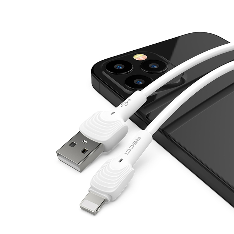 Recci RTC-N26L USB-A to Lightning Hızlı Şarj Özellikli Data ve Şarj Kablosu 1M - 7
