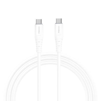 Recci RTC-P09CC Silicone Series 65W Fast Charging Type-C To Type-C PD Cable 1.5M - 1