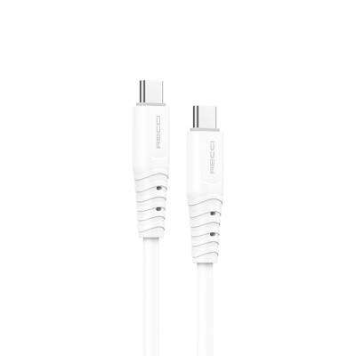 Recci RTC-P09CC Silicone Series 65W Fast Charging Type-C To Type-C PD Cable 1.5M - 2