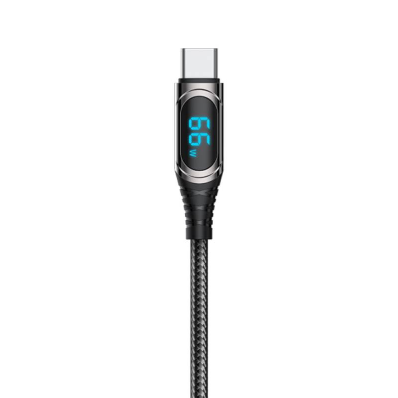 Recci RTC-P21C Ghost Series 66W 6A Fast Charge USB-A To Type-C Cable 1.2M - 3